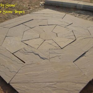 Hand Dressed Sandstone Paving & Kerbs & Cobbles 2